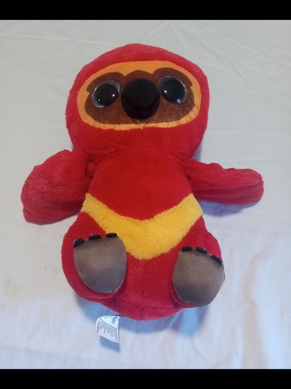Red and Yellow Plush Bird Harry Potter Stuffed Animal - Soft Cuddly Kids Toy